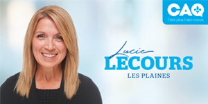 Lucie lecours, CAQ, soccer Sadp